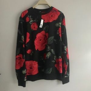 Men’s floral sweatshirt